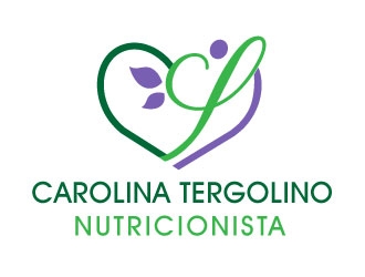 Carolina Tergolino, Nutricionista logo design by Suvendu