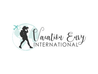 Vacation Envy International logo design by giphone