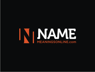NameMeaningsOnline.com logo design by Adundas