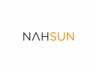 NahSun logo design by ammad