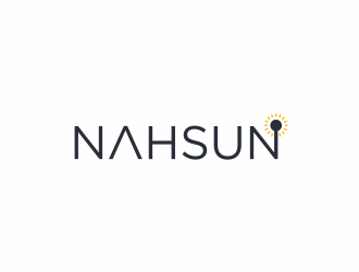 NahSun logo design by ammad