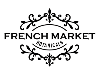 French Market Botanicals logo design by logolady