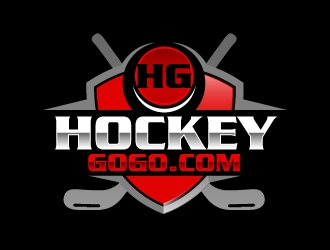 HockeyGogo.com logo design by ElonStark