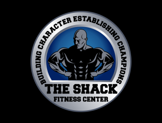 The Shack Fitness Center logo design by Kruger