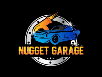 Nugget Garage logo design by Suvendu