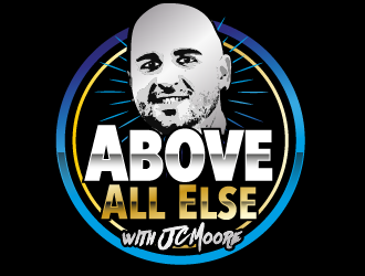 Above All Else with JC Moore logo design by prodesign