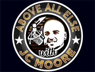 Above All Else with JC Moore logo design by WoAdek