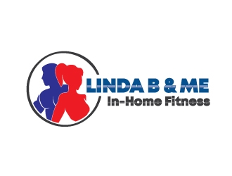Linda B & Me In-Home Fitness logo design by rootreeper
