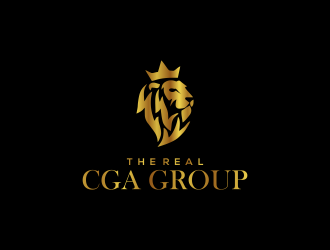 The Real CGA Group, LLC logo design by ubai popi