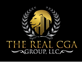 The Real CGA Group, LLC logo design by Xeon