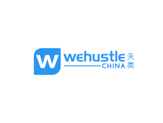 wehustle logo design by giphone