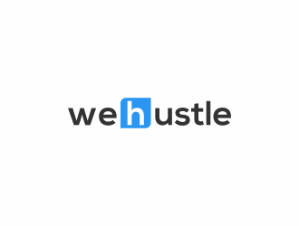 wehustle logo design by ubai popi