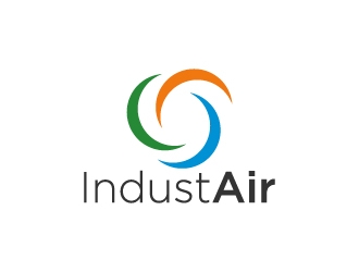 IndustAir  logo design by wongndeso