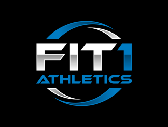 Fit 1 Athletics  logo design by ingepro