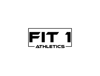 Fit 1 Athletics  logo design by Greenlight