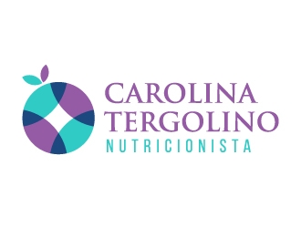 Carolina Tergolino, Nutricionista logo design by akilis13