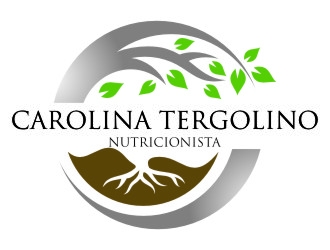 Carolina Tergolino, Nutricionista logo design by jetzu