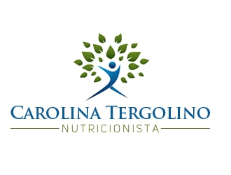 Carolina Tergolino, Nutricionista logo design by gilkkj