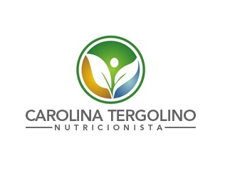 Carolina Tergolino, Nutricionista logo design by nikkl