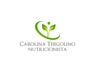 Carolina Tergolino, Nutricionista logo design by Greenlight
