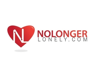 Nolongerlonely.com logo design by LaterunID