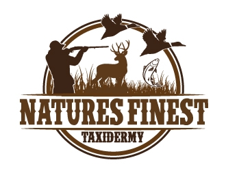 Natures Finest Taxidermy logo design by ElonStark