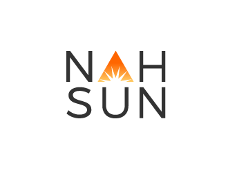 NahSun logo design by SOLARFLARE