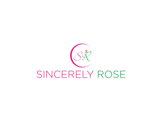 Sincerely Rose logo design by Diancox