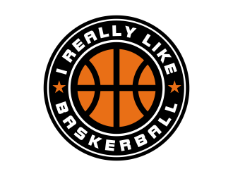 I Really Like Basketball logo design by jm77788
