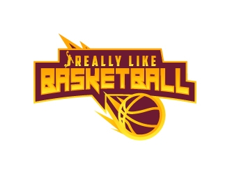 I Really Like Basketball logo design by adiputra87