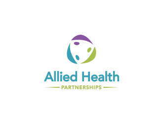Allied Health Partnerships logo design by haidar
