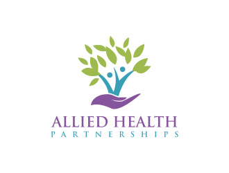 Allied Health Partnerships logo design by RIANW