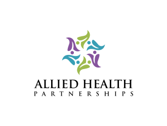 Allied Health Partnerships logo design by RIANW