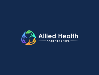 Allied Health Partnerships logo design by ndaru