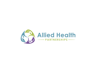 Allied Health Partnerships logo design by ndaru