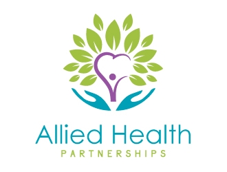 Allied Health Partnerships logo design by savvyartstudio