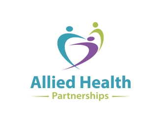 Allied Health Partnerships logo design by shernievz
