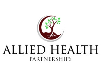 Allied Health Partnerships logo design by jetzu