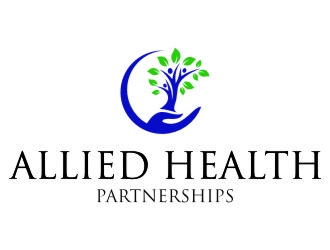 Allied Health Partnerships logo design by jetzu