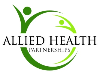 Allied Health Partnerships logo design by jetzu