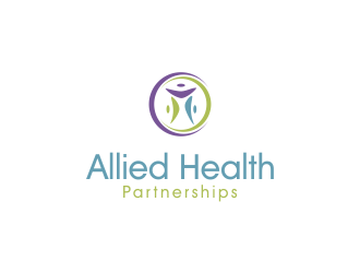 Allied Health Partnerships logo design by oke2angconcept