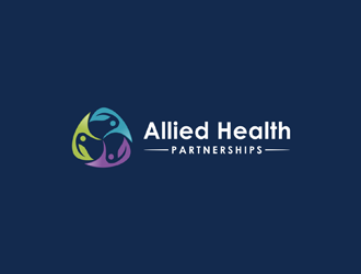 Allied Health Partnerships logo design by ndaru