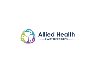 Allied Health Partnerships logo design by ndaru
