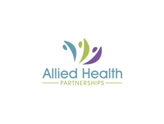 Allied Health Partnerships logo design by bricton
