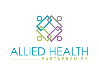 Allied Health Partnerships logo design by savvyartstudio