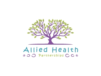 Allied Health Partnerships logo design by simo