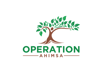 Operation Ahimsa logo design by Shina