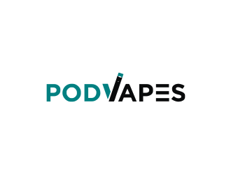 PodVapes logo design by Diancox