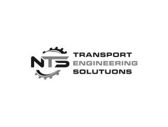NTS TRANSPORT ENGINEERING SOLUTUONS  logo design by bricton