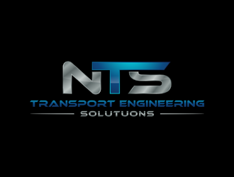 NTS TRANSPORT ENGINEERING SOLUTUONS  logo design by ndaru